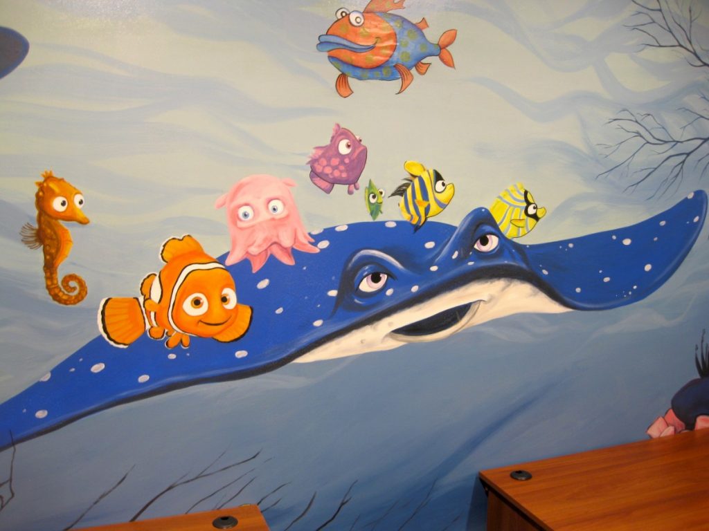 Mural Room - Mr Ray and Kids
