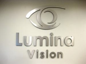 Lumina Vision Wall Logo Landing Page