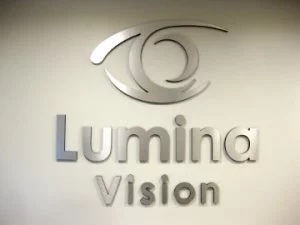 Lumina Vision Wall Logo Landing Page